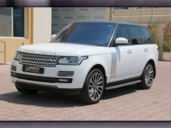 Land Rover  Range Rover  Vogue SE Super charged  2016  Automatic  160,000 Km  8 Cylinder  Four Wheel Drive (4WD)  SUV  White
