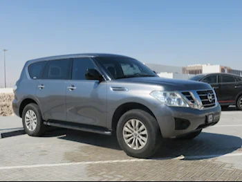 Nissan  Patrol  XE  2018  Automatic  245,000 Km  6 Cylinder  Four Wheel Drive (4WD)  SUV  Gray