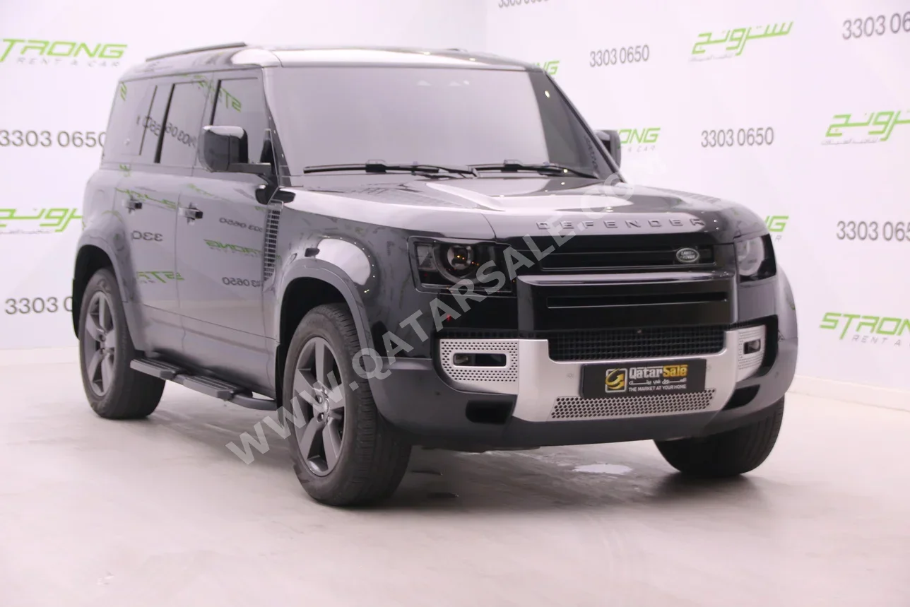 Land Rover  Defender  110 HSE  2023  Automatic  54,000 Km  6 Cylinder  Four Wheel Drive (4WD)  SUV  Black  With Warranty