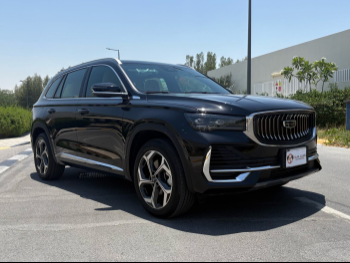 Geely  monjaro  Luxury  2025  Automatic  10,000 Km  4 Cylinder  Front Wheel Drive (FWD)  SUV  Black  With Warranty