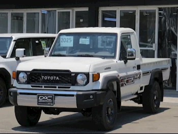  Toyota  Land Cruiser  LX  2025  Manual  0 Km  6 Cylinder  Four Wheel Drive (4WD)  Pick Up  White  With Warranty