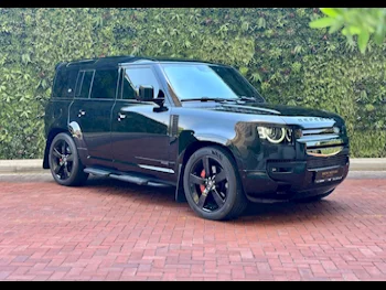 Land Rover  Defender  110 X  2023  Automatic  49,000 Km  6 Cylinder  Four Wheel Drive (4WD)  SUV  Black  With Warranty