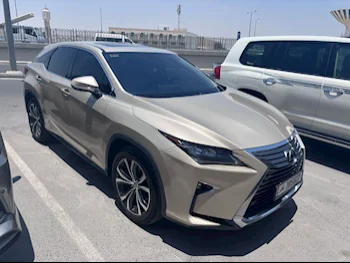 Lexus  RX  350  2017  Automatic  114,000 Km  6 Cylinder  Four Wheel Drive (4WD)  SUV  Gold