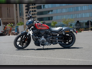 Harley Davidson -  2022 - Color Red & Black -  Warranty