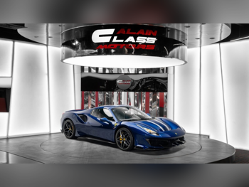 Ferrari  488  Spider  2020  Automatic  863 Km  8 Cylinder  Rear Wheel Drive (RWD)  Convertible  Blue  With Warranty