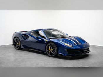 Ferrari  488  Spider  2020  Automatic  863 Km  8 Cylinder  Rear Wheel Drive (RWD)  Convertible  Blue  With Warranty