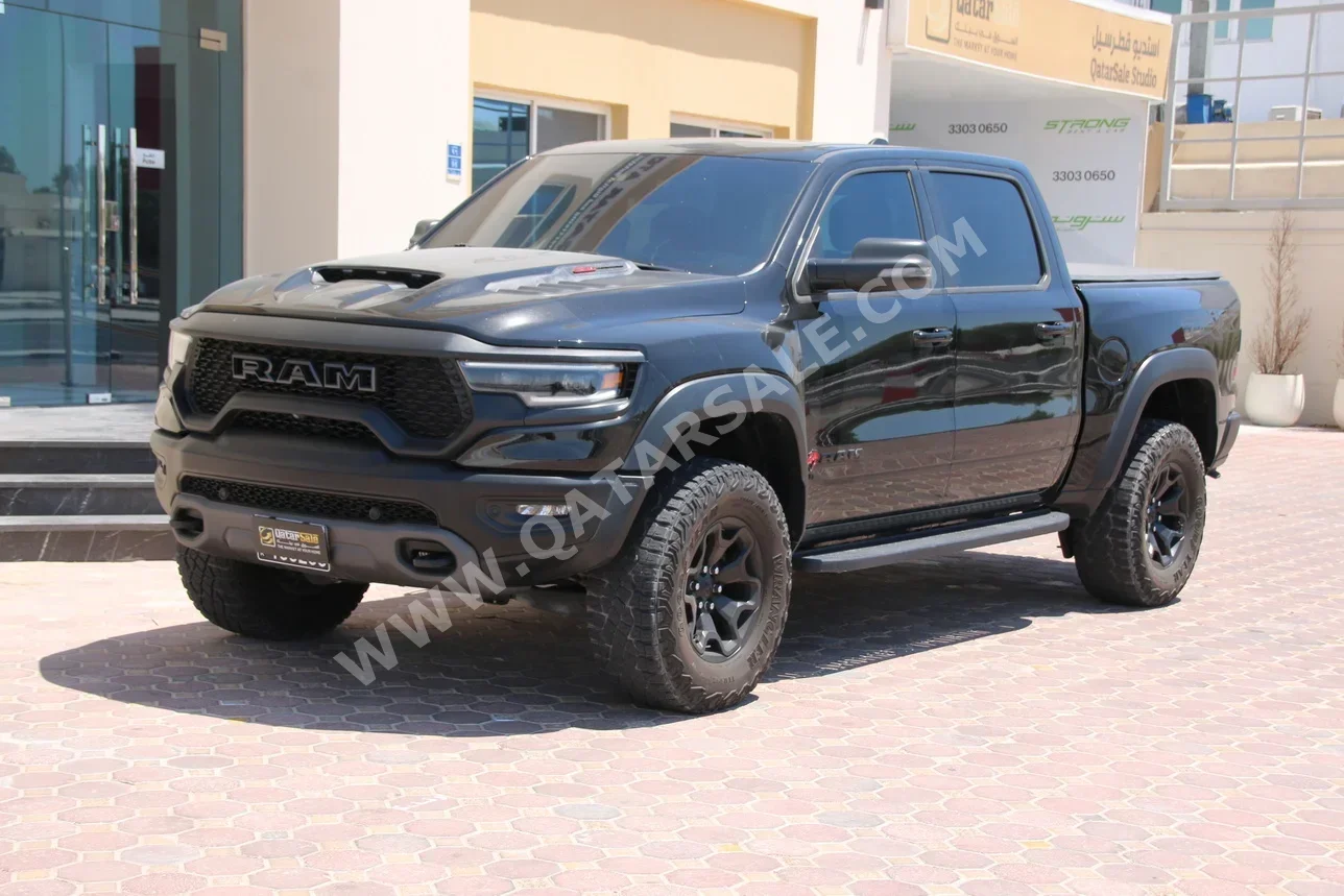  Dodge  Ram  TRX  2023  Automatic  33,000 Km  8 Cylinder  Four Wheel Drive (4WD)  Pick Up  Black  With Warranty