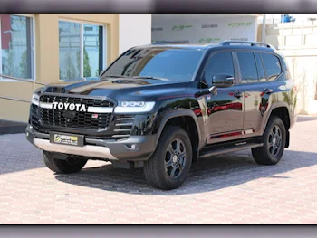 Toyota  Land Cruiser  GR Sport Twin Turbo  2022  Automatic  85,000 Km  6 Cylinder  Four Wheel Drive (4WD)  SUV  Black  With Warranty