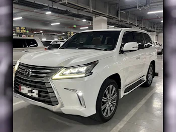 Lexus  LX  570  2016  Automatic  273,000 Km  8 Cylinder  Four Wheel Drive (4WD)  SUV  White