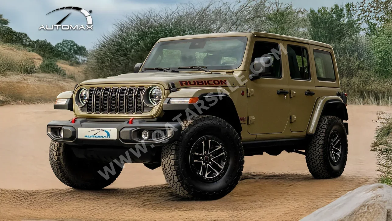 Jeep  Wrangler  Rubicon X  2025  Automatic  0 Km  4 Cylinder  Four Wheel Drive (4WD)  SUV  Green  With Warranty