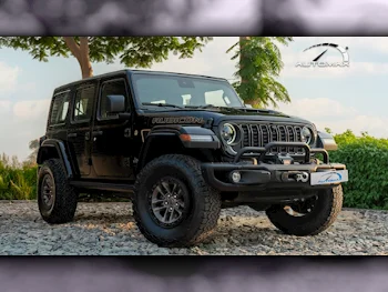 Jeep  Wrangler  392 Rubicon  2024  Automatic  0 Km  8 Cylinder  Four Wheel Drive (4WD)  SUV  Black  With Warranty