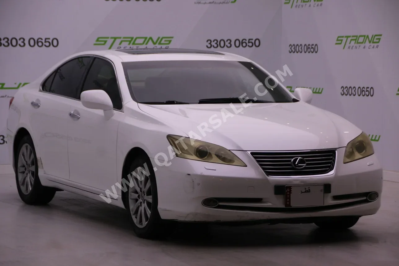 Lexus  ES  350  2007  Automatic  136,000 Km  6 Cylinder  Rear Wheel Drive (RWD)  Sedan  White