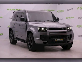 Land Rover  Defender  110 HSE  2021  Automatic  80,000 Km  6 Cylinder  Four Wheel Drive (4WD)  SUV  Gray  With Warranty