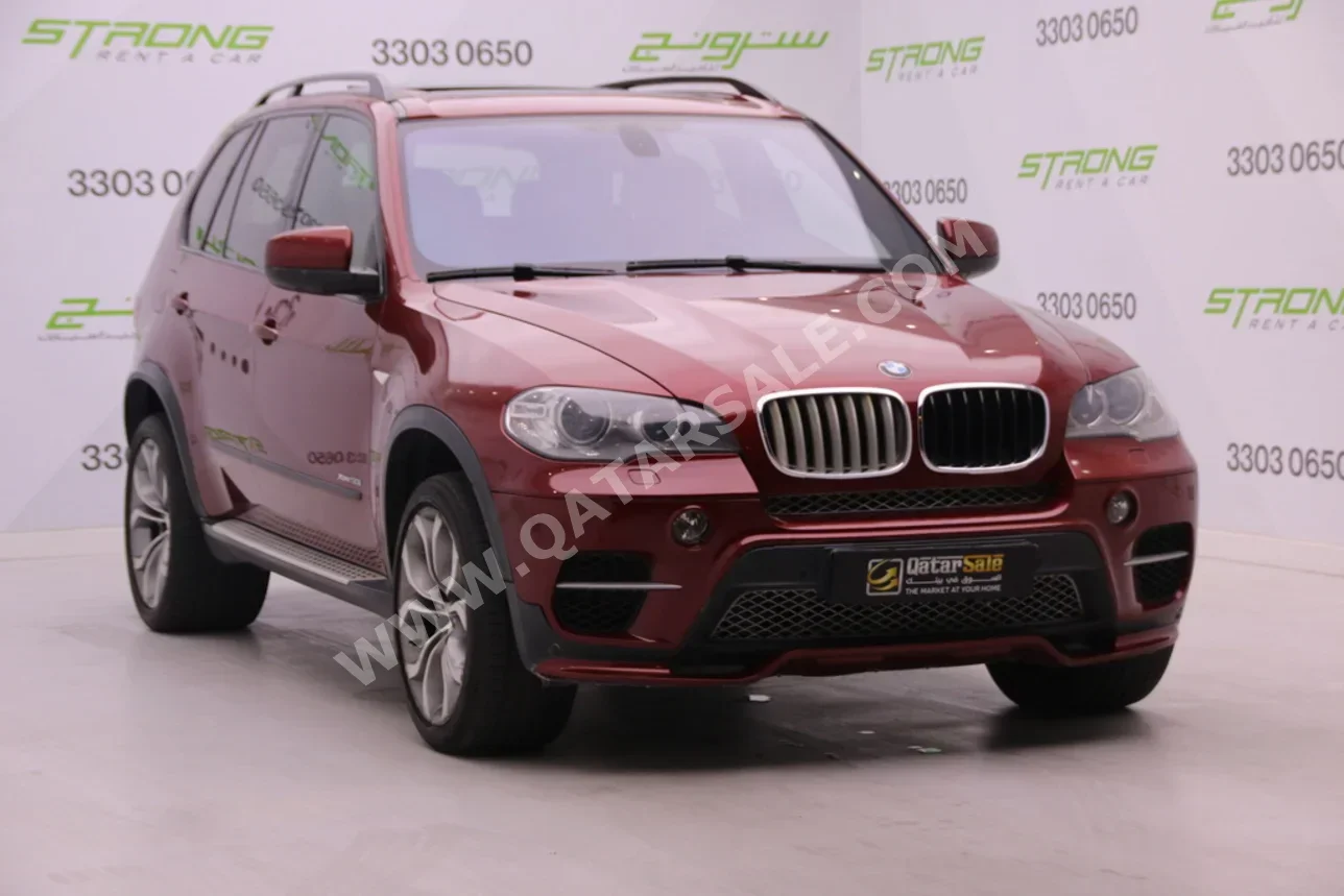 BMW  X-Series  X5  2013  Automatic  137,000 Km  8 Cylinder  Four Wheel Drive (4WD)  SUV  Red