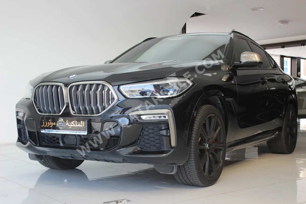 BMW  X-Series  X6 50i  2022  Tiptronic  37,000 Km  8 Cylinder  All Wheel Drive (AWD)  SUV  Dark Blue  With Warranty