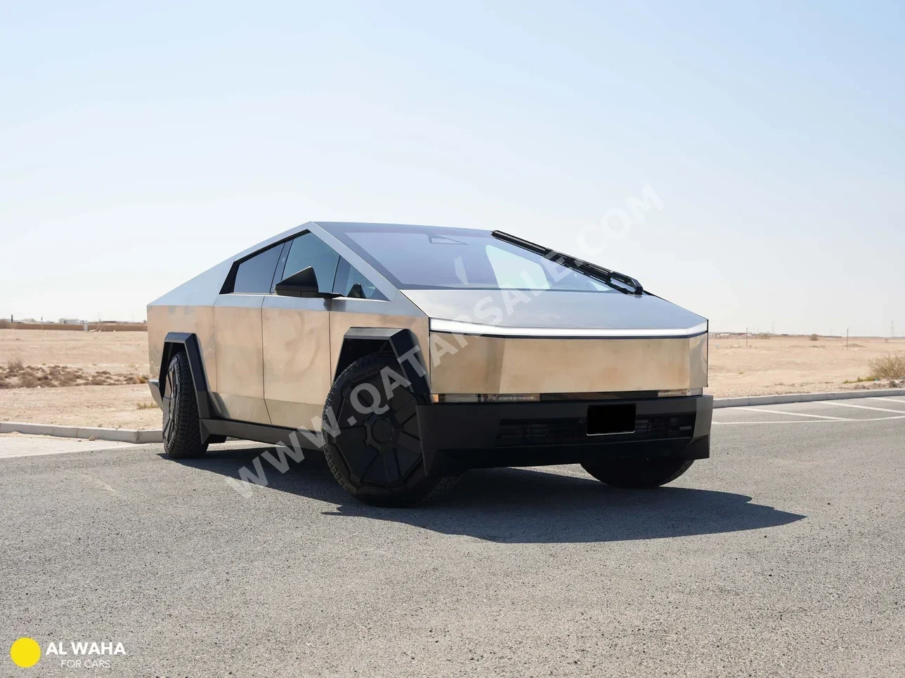 تسلا  سايبر تراك  بيست  2024  اوتوماتيك  70 كم  0 سلندر  دفع رباعي  بيكب  فضي