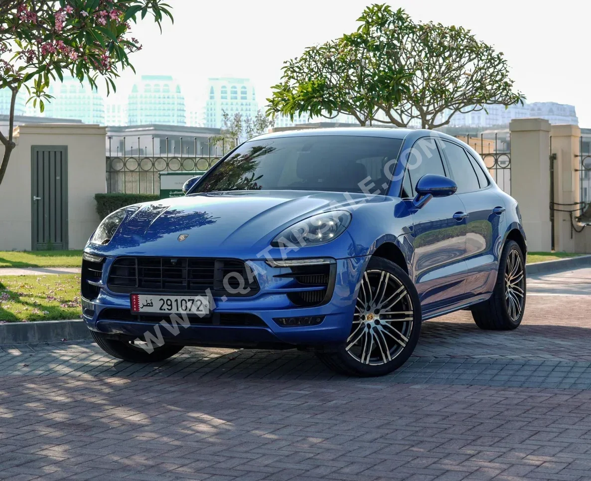 Porsche  Macan  S  2017  Automatic  85,000 Km  6 Cylinder  Four Wheel Drive (4WD)  SUV  Blue