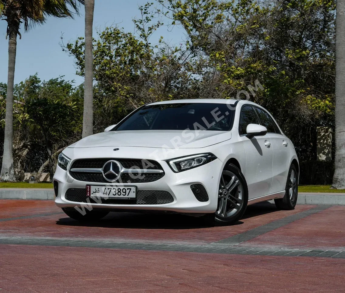 Mercedes-Benz  A-Class  200  2019  Automatic  78,000 Km  4 Cylinder  Rear Wheel Drive (RWD)  Hatchback  White