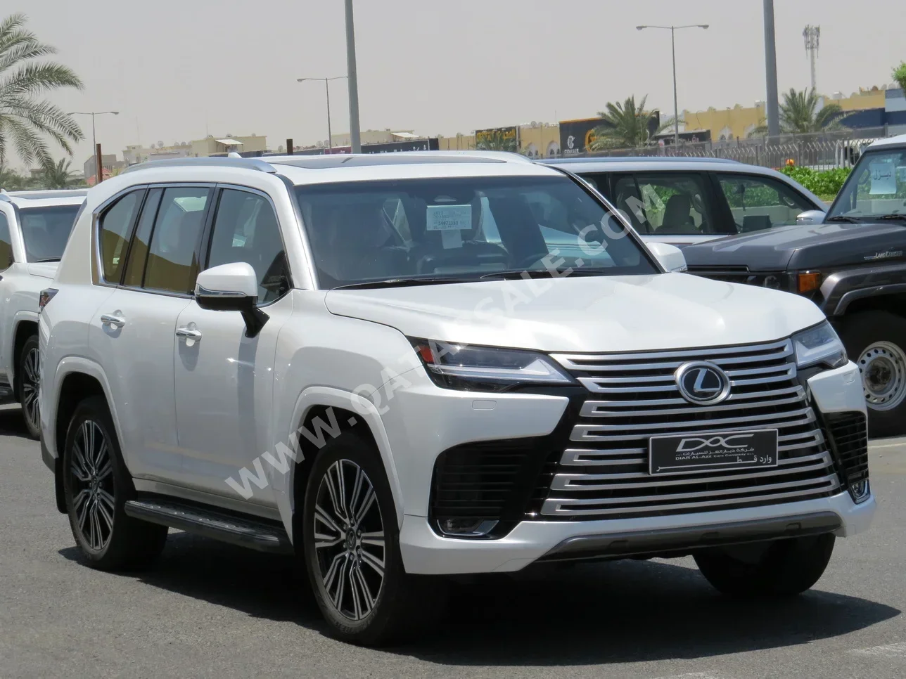 Lexus  LX  600 Luxury  2025  Automatic  2,000 Km  6 Cylinder  Four Wheel Drive (4WD)  SUV  White  With Warranty