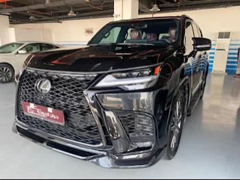 Lexus  LX  600 F Sport  2024  Automatic  45,000 Km  6 Cylinder  Four Wheel Drive (4WD)  SUV  Black  With Warranty