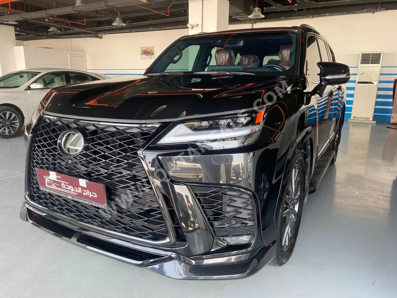 Lexus  LX  600 F Sport  2024  Automatic  45,000 Km  6 Cylinder  Four Wheel Drive (4WD)  SUV  Black  With Warranty
