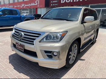 Lexus  LX  570  2012  Automatic  248,000 Km  8 Cylinder  Four Wheel Drive (4WD)  SUV  Gold