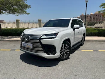 Lexus  LX  600 Luxury  2024  Automatic  15,000 Km  6 Cylinder  Four Wheel Drive (4WD)  SUV  White  With Warranty