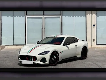 Maserati  GranTurismo  MC Sport Line  2018  Automatic  40,000 Km  8 Cylinder  Rear Wheel Drive (RWD)  Coupe / Sport  White