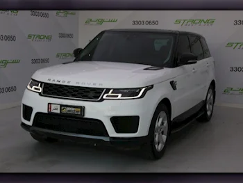 Land Rover  Range Rover  Sport HSE  2018  Automatic  185,000 Km  6 Cylinder  Four Wheel Drive (4WD)  SUV  White