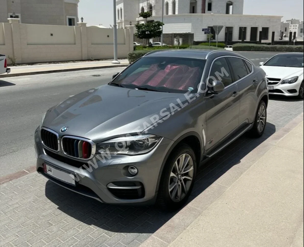 BMW  X-Series  X6  2016  Automatic  175,000 Km  6 Cylinder  Four Wheel Drive (4WD)  SUV  Gray
