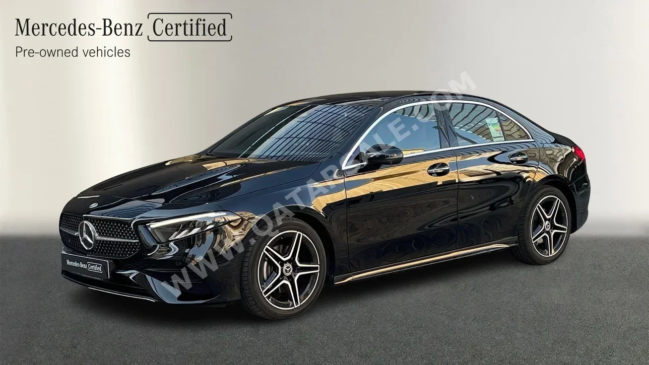 Mercedes-Benz  A-Class  200  2025  Automatic  8,500 Km  4 Cylinder  Front Wheel Drive (FWD)  Sedan  Black  With Warranty
