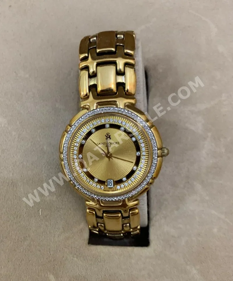 Watches - Saint Honore  - Quartz Watch  - Gold  - Women Watches