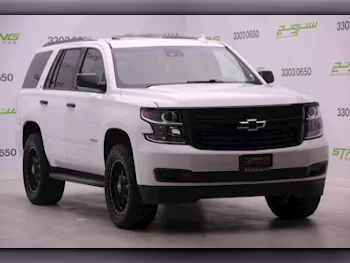 Chevrolet  Tahoe  LT  2019  Automatic  143,000 Km  8 Cylinder  Four Wheel Drive (4WD)  SUV  White