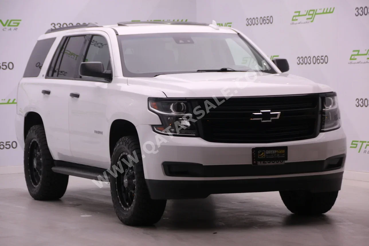 Chevrolet  Tahoe  LT  2019  Automatic  143,000 Km  8 Cylinder  Four Wheel Drive (4WD)  SUV  White