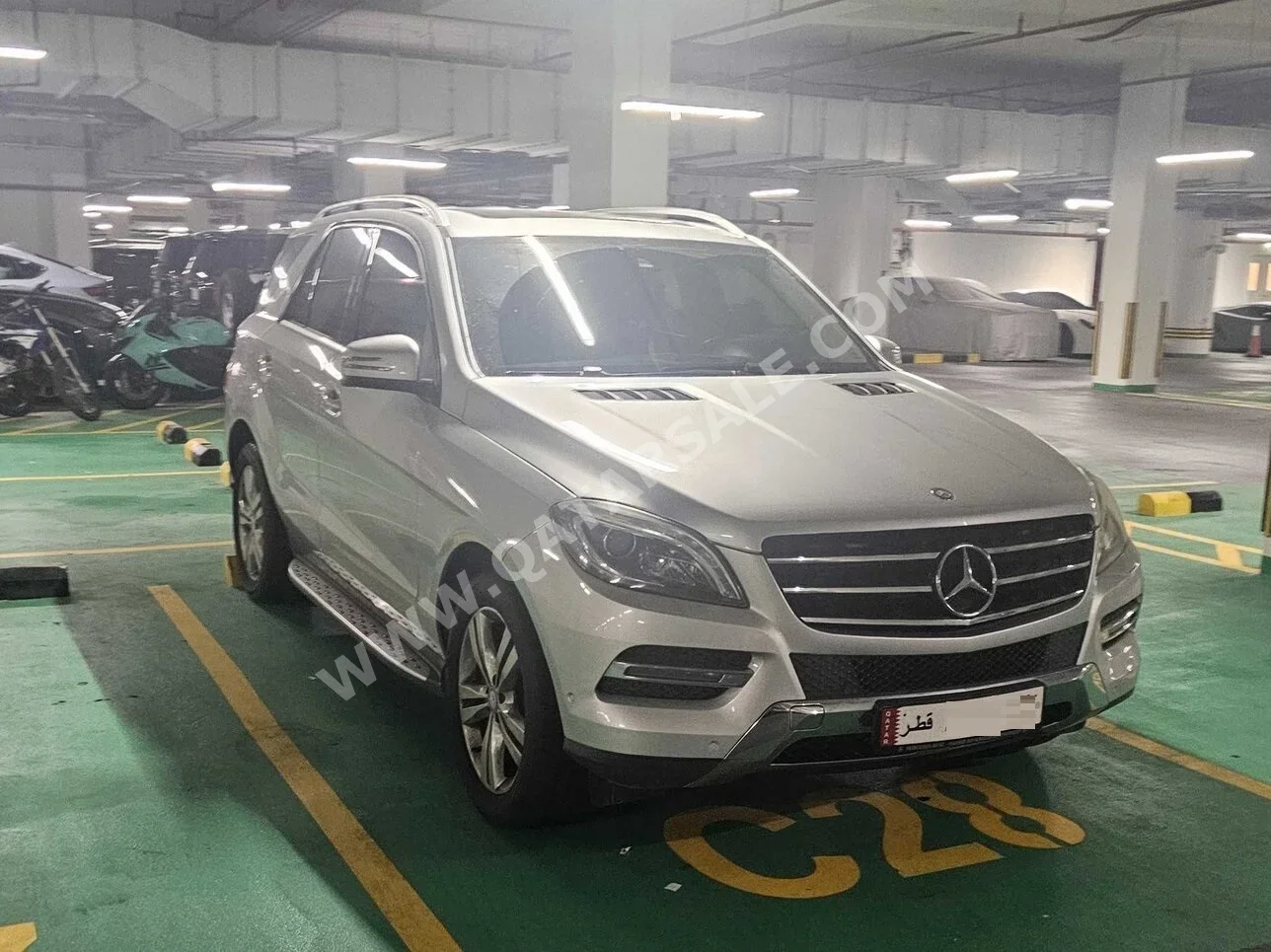 Mercedes-Benz  ML  350  2014  Automatic  153,000 Km  6 Cylinder  Four Wheel Drive (4WD)  SUV  Silver