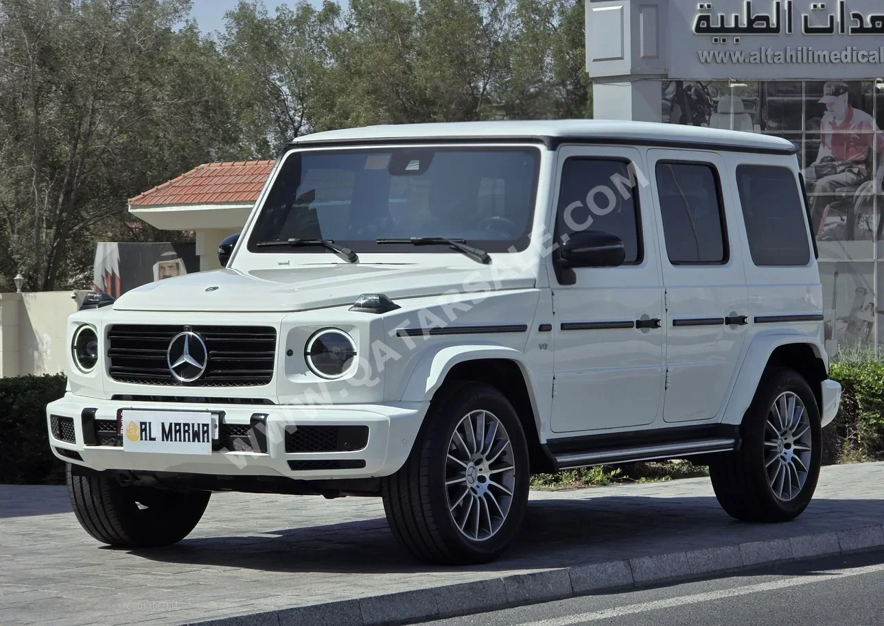 Mercedes-Benz  G-Class  500 AMG  2021  Automatic  48,000 Km  8 Cylinder  Four Wheel Drive (4WD)  SUV  White