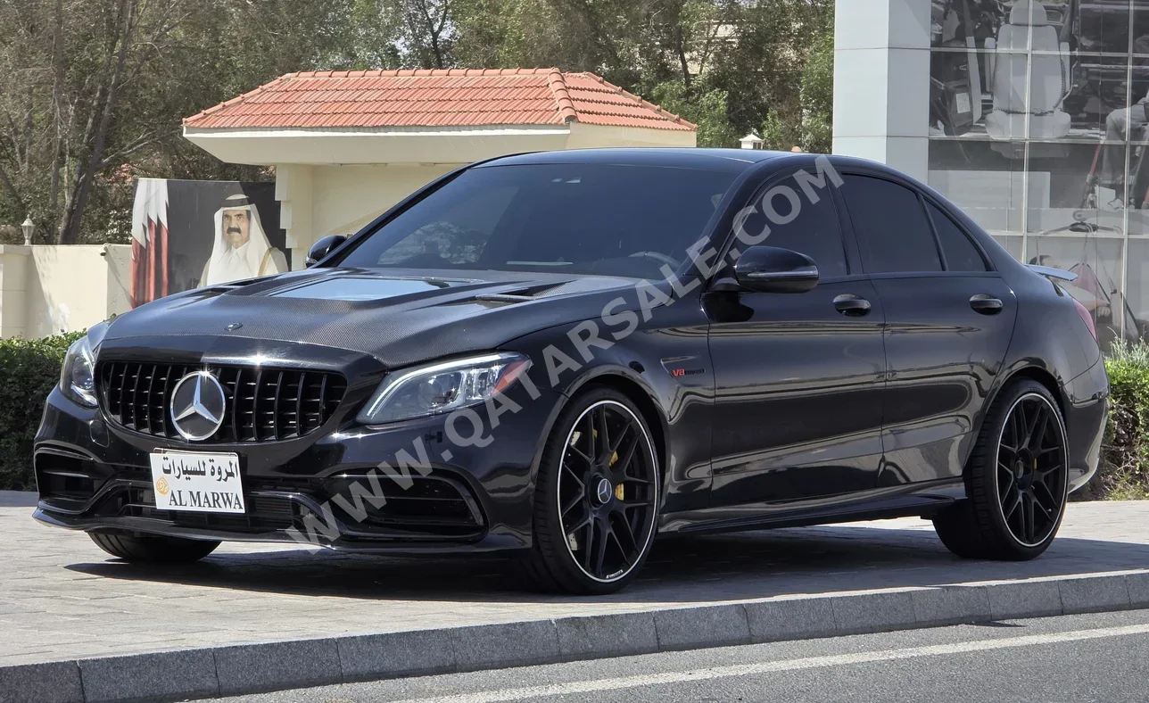 Mercedes-Benz  C-Class  63 AMG  2019  Automatic  79,000 Km  8 Cylinder  Rear Wheel Drive (RWD)  Sedan  Black