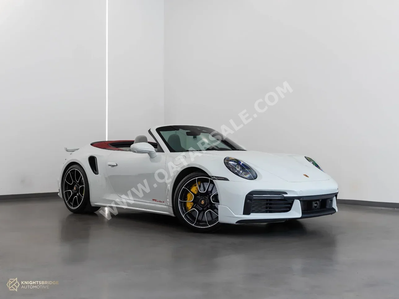 بورش  911  توربو إس كابريوليه  2021  اوتوماتيك  26,750 كم  6 سلندر  دفع رباعي  كشف  أبيض  تحت الضمان