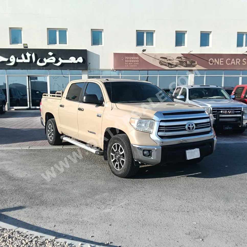 تويوتا  تندرا  2017  اوتوماتيك  133,000 كم  8 سلندر  دفع رباعي  بيكب  بيج