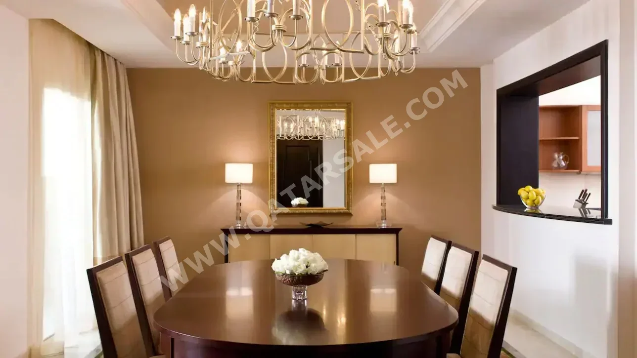 سكن عائلي - مفروشة بالكامل - الدوحة - غرب خليج لاغون - 2 غرف نوم