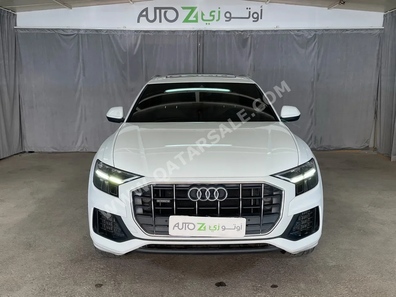 Audi  Q8  TFSI Quattro  2019  Automatic  90,400 Km  6 Cylinder  Four Wheel Drive (4WD)  SUV  White  With Warranty