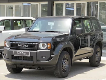 Toyota  Prado  TX Turbo  2024  Automatic  4,000 Km  4 Cylinder  Four Wheel Drive (4WD)  SUV  Black  With Warranty