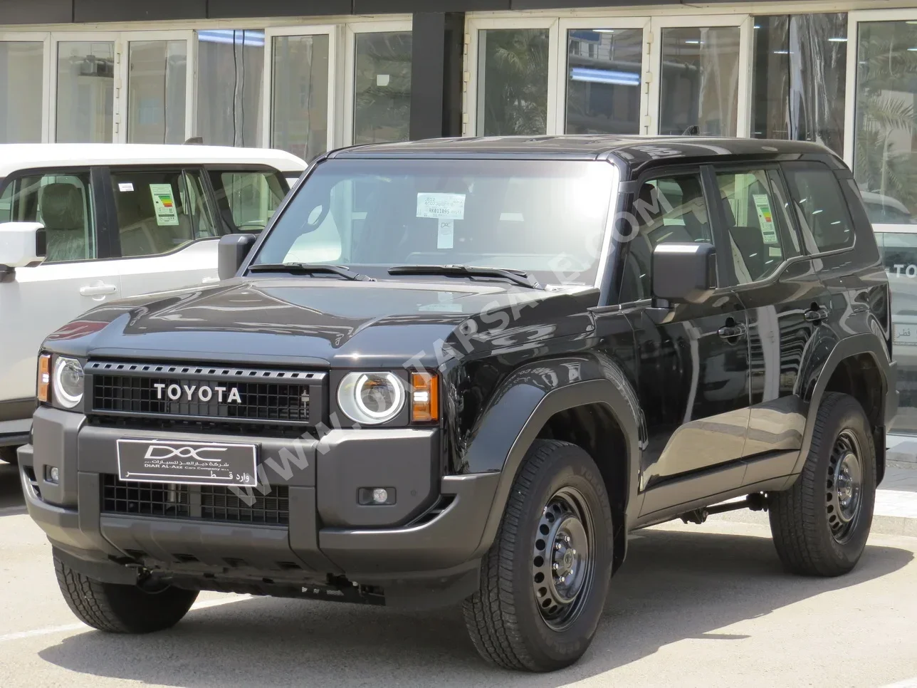 Toyota  Prado  TX Turbo  2024  Automatic  4,000 Km  4 Cylinder  Four Wheel Drive (4WD)  SUV  Black  With Warranty