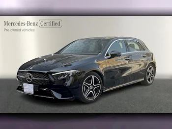 Mercedes-Benz  A-Class  200  2025  Automatic  4,100 Km  4 Cylinder  Front Wheel Drive (FWD)  Hatchback  Black  With Warranty