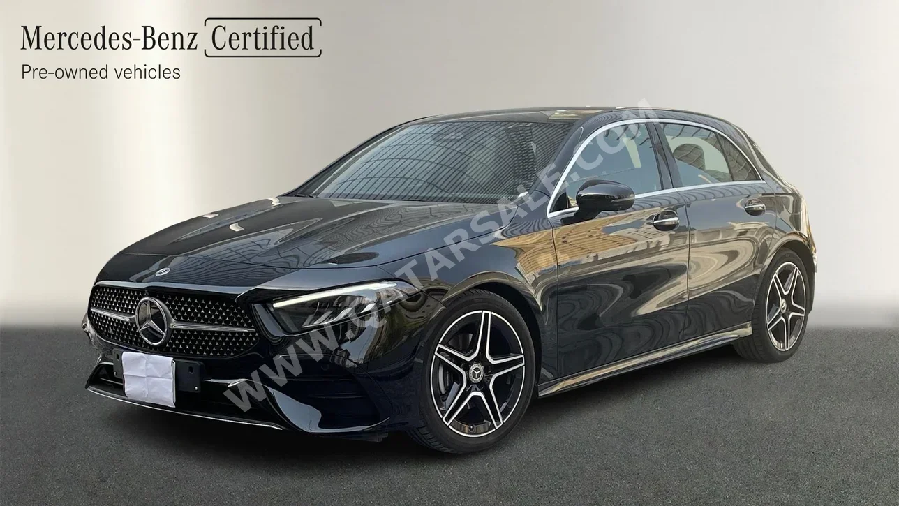 Mercedes-Benz  A-Class  200  2025  Automatic  4,100 Km  4 Cylinder  Front Wheel Drive (FWD)  Hatchback  Black  With Warranty