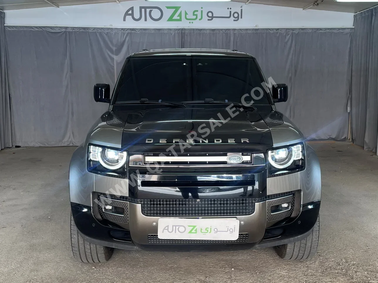 Land Rover  Defender  110 X  2022  Automatic  76,400 Km  6 Cylinder  Four Wheel Drive (4WD)  SUV  Gray  With Warranty
