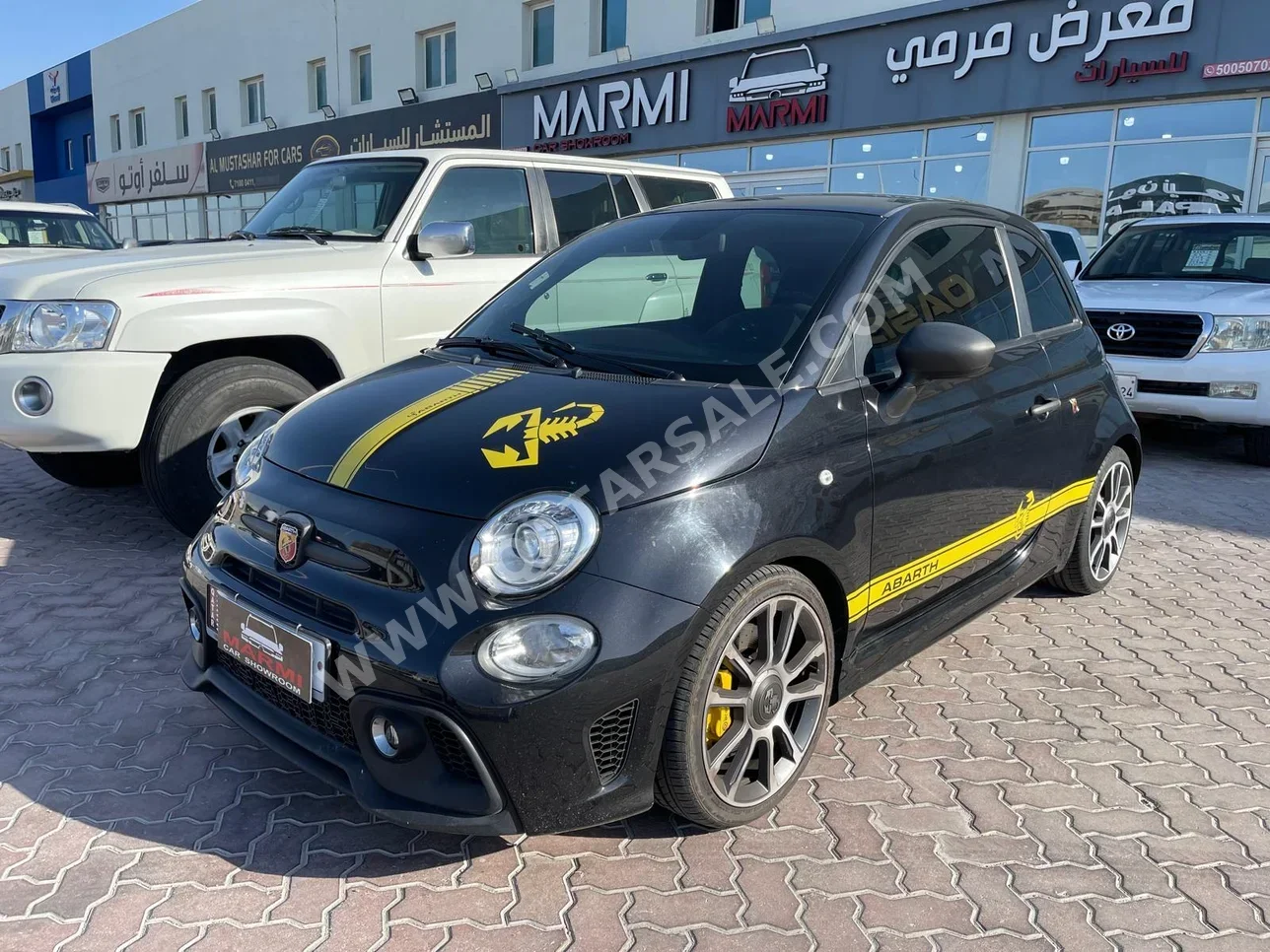 Fiat  695  Abarth  2023  Automatic  31,000 Km  4 Cylinder  Front Wheel Drive (FWD)  Hatchback  Black  With Warranty