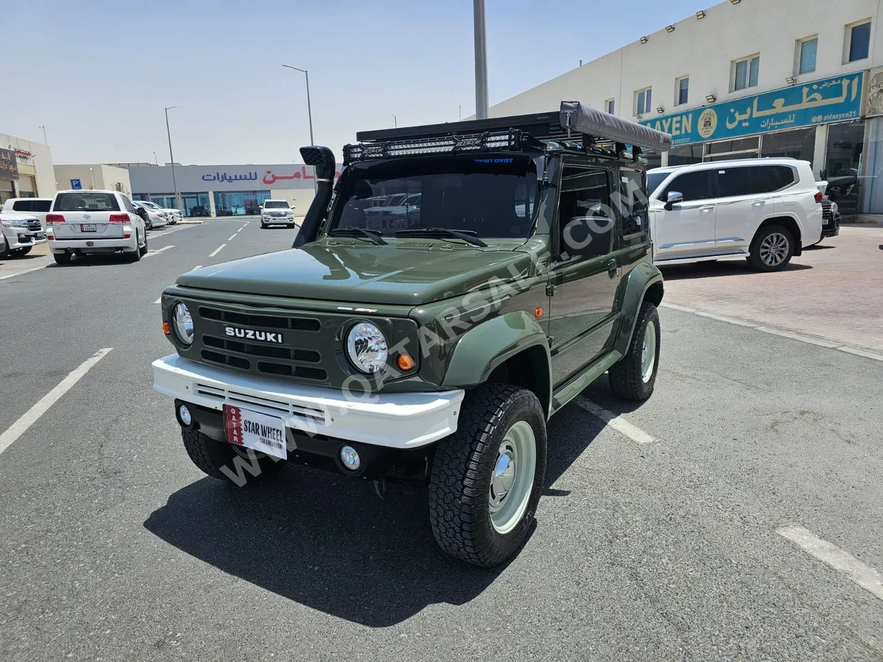 Suzuki  Jimny  2021  Manual  34,000 Km  4 Cylinder  Four Wheel Drive (4WD)  SUV  Green