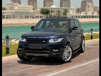 Land Rover  Range Rover  Sport Super charged  2016  Automatic  122,000 Km  8 Cylinder  Four Wheel Drive (4WD)  SUV  Dark Blue