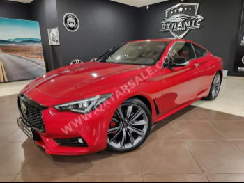 Infiniti  Q  60 S  2022  Automatic  20,000 Km  6 Cylinder  Rear Wheel Drive (RWD)  Coupe / Sport  Red  With Warranty